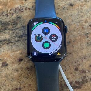 Apple Smartwatch with Black Strap
